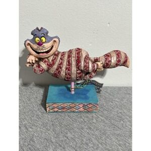 Disney Traditions Jim Shore Grinning Cheshire Cat Figurine Enesco 4007211 Alice